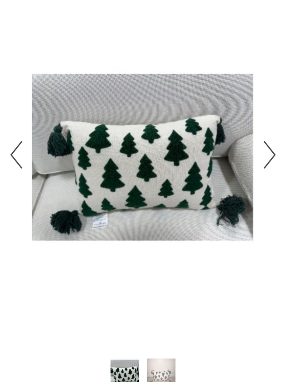 Christmas Tree Pillow